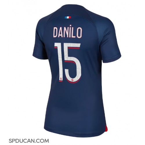 Zenski Nogometni Dres Paris Saint-Germain Danilo Pereira #15 Domaci 2023-24 Kratak Rukav